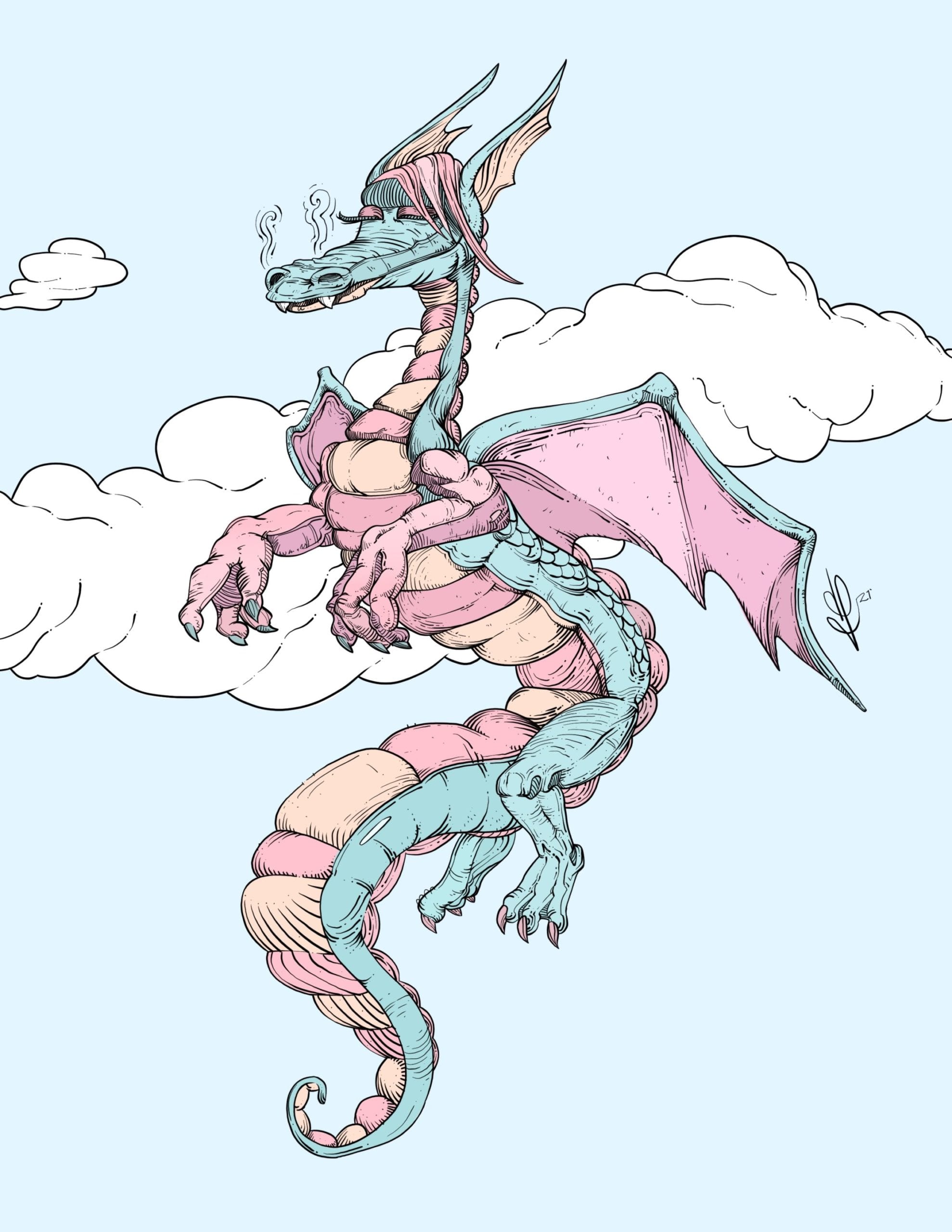dragon-in-rest-after
