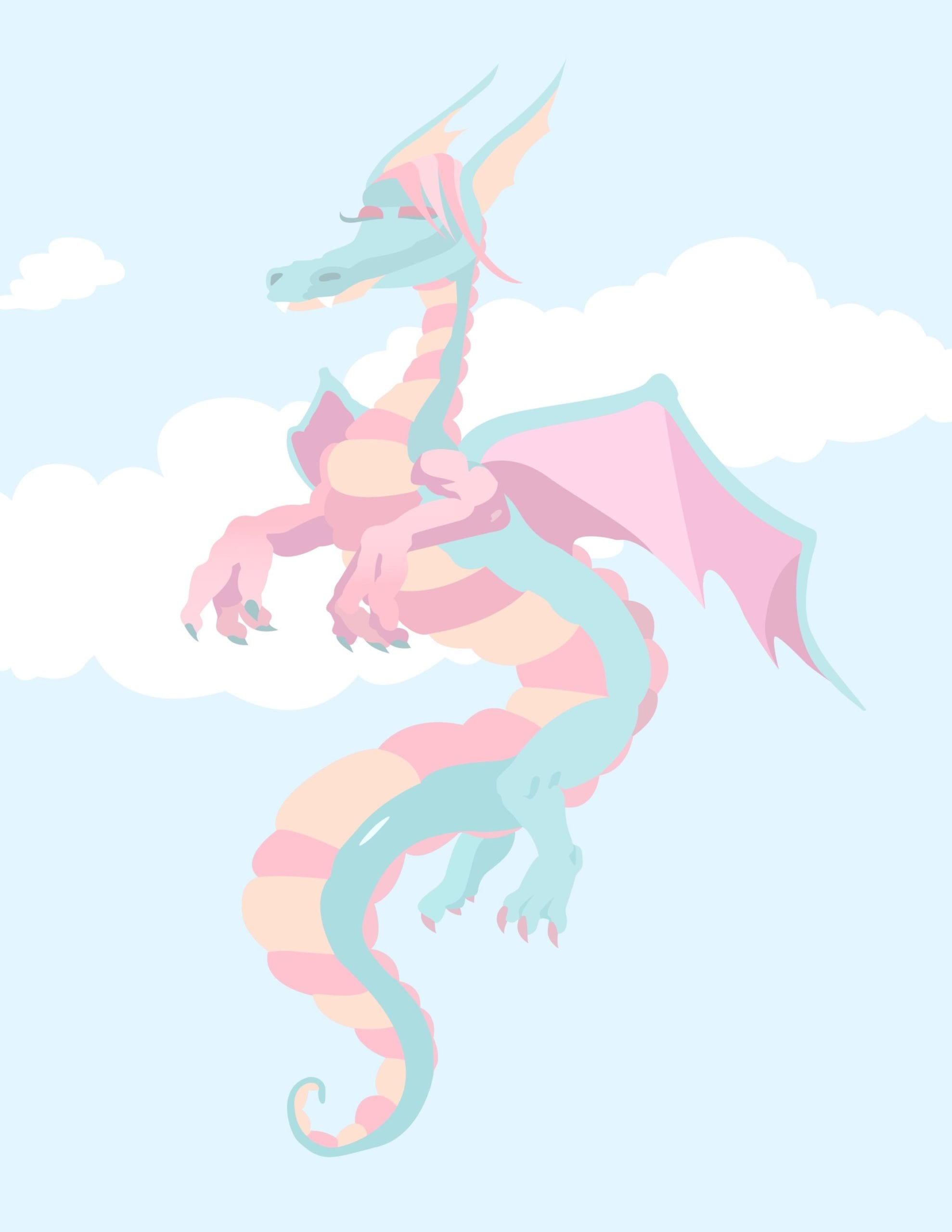 Learn how to draw a dragon Kopialine Kopiography